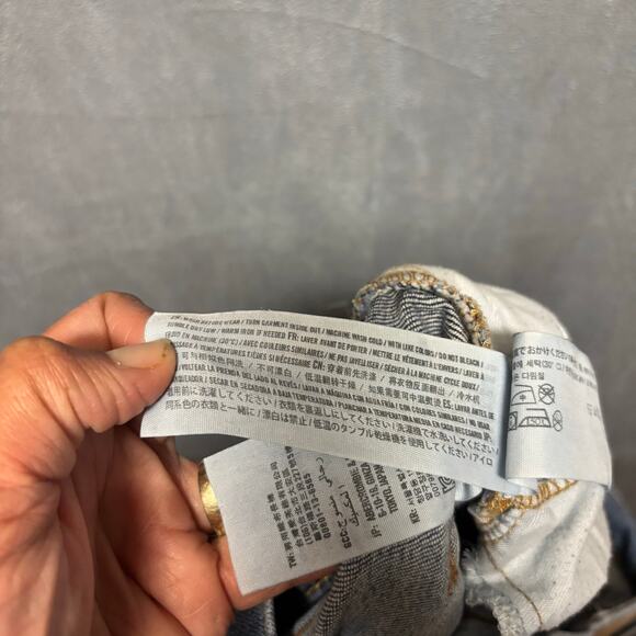 Hollister Jeans 36x32 Ripped Distressed Skater Streetwear Grunge Country Western - Picture 7 of 16